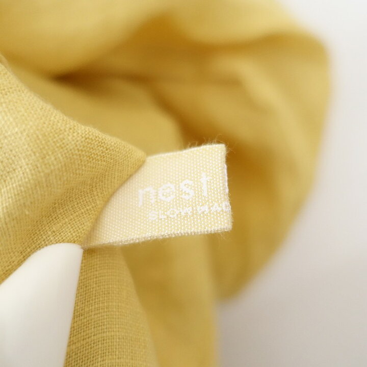 楽天市場】【定価2.7万】 ネストローブ nest Robe リネン袖口リブ2way  