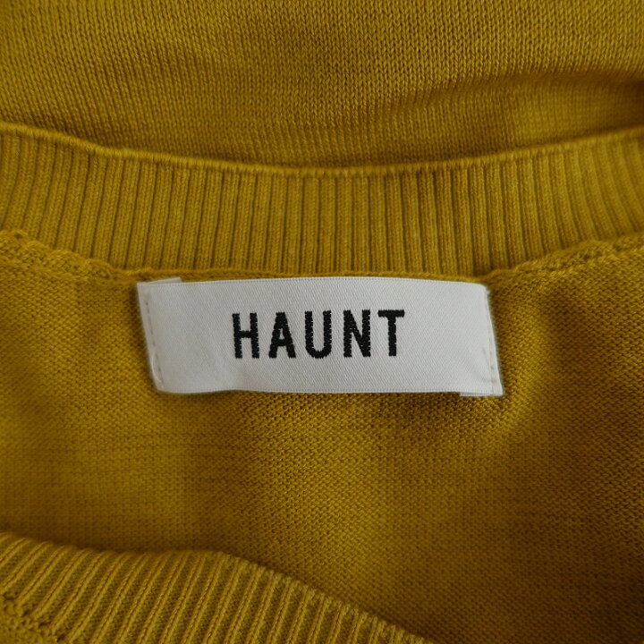 楽天市場】ハウント haunt シルクコットンハイゲージニットVネックプル 