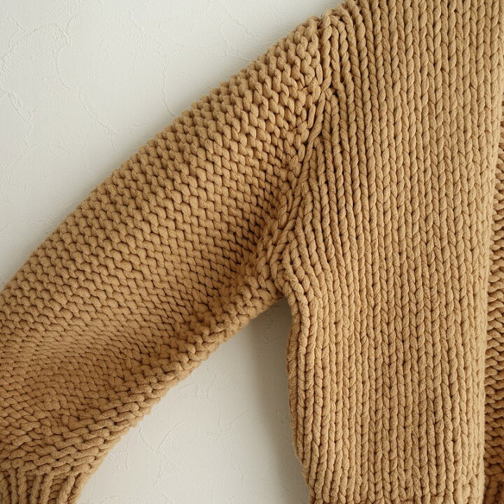 楽天市場】アクテ AKTE ハンドニットガウン ノーボタンカーディガン F  