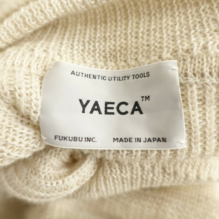 楽天市場】【定価3.7万】 ヤエカ YAECA ウールリネンハイネックニット 