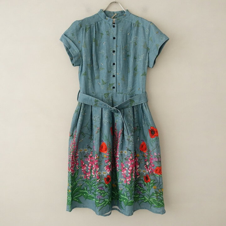 楽天市場】【美品】 パラバ PALAVA Louise Wild flower コットンリネン  