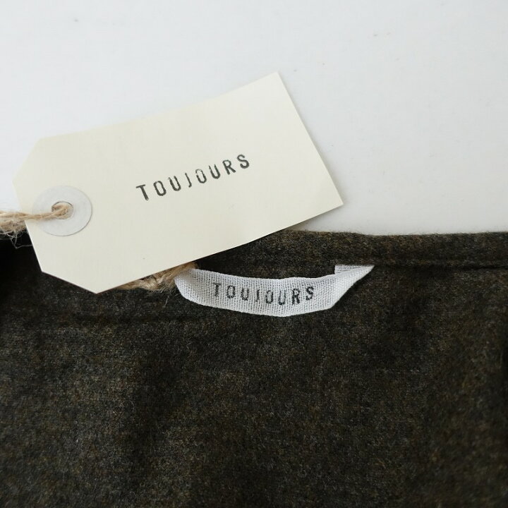 楽天市場】【未使用/定価6.8万】 トゥジュー TOUJOURS ウールカシミヤ 