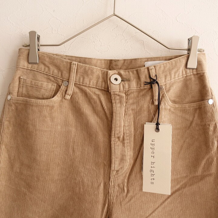 UPPER HIGHTS コーディュロイ カラー:ナチュラル size:26 