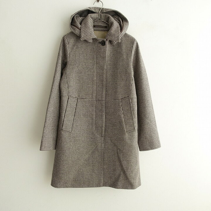 楽天市場】マッキントッシュ MACKINTOSH フード付き千鳥格子コート 34 