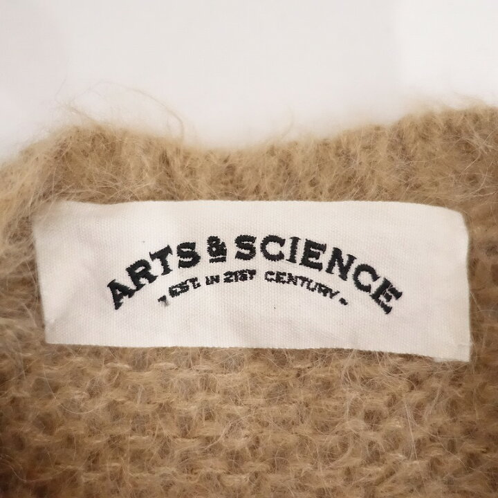 楽天市場】アーツ&サイエンス ARTS&SCIENCE アルパカシルク起毛ニット 