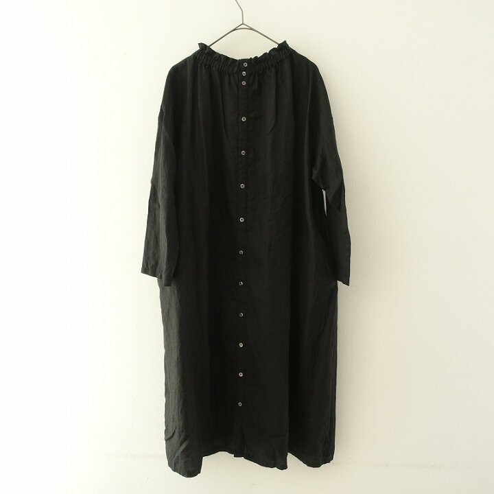 楽天市場】ネストローブ nest Robe リネンネックスタンドフリル前後  
