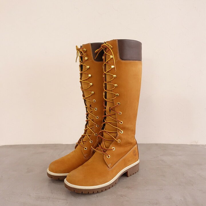 楽天市場】ティンバーランド Timberland レースアップ レザーロング 