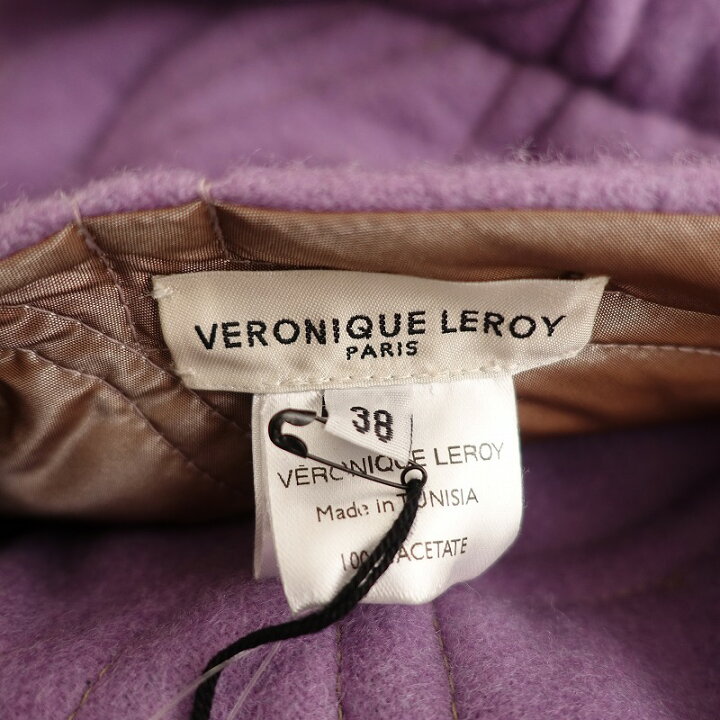 楽天市場】ヴェロニクルロワ VERONIQUE LEROY キルティングフーデッド 