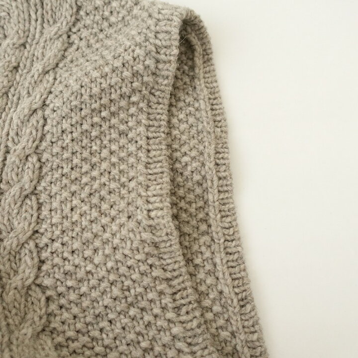 楽天市場】ネストローブ nest Robe ペルーハンドニットタッカーベスト  