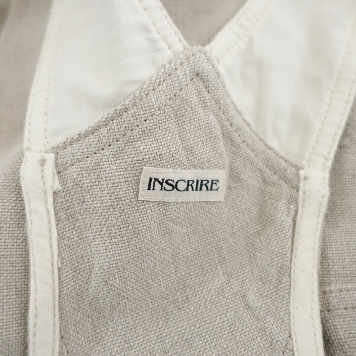 楽天市場】【定価6.4万】 アンスクリア INSCRIRE Linen Canvas 