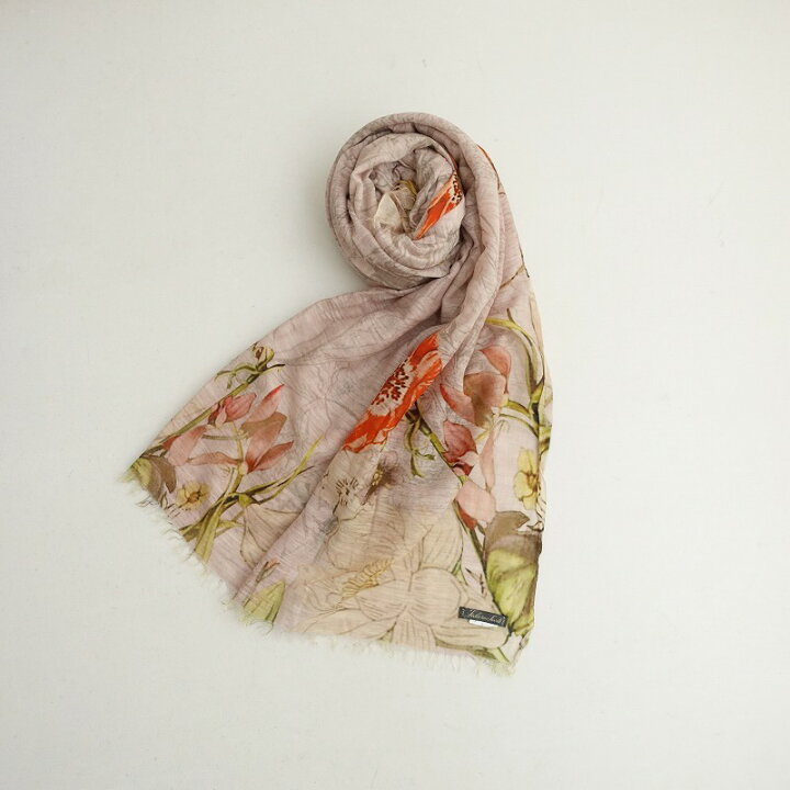 楽天市場】ファリエロサルティ Faliero Sarti 花柄大判ストール【中古 