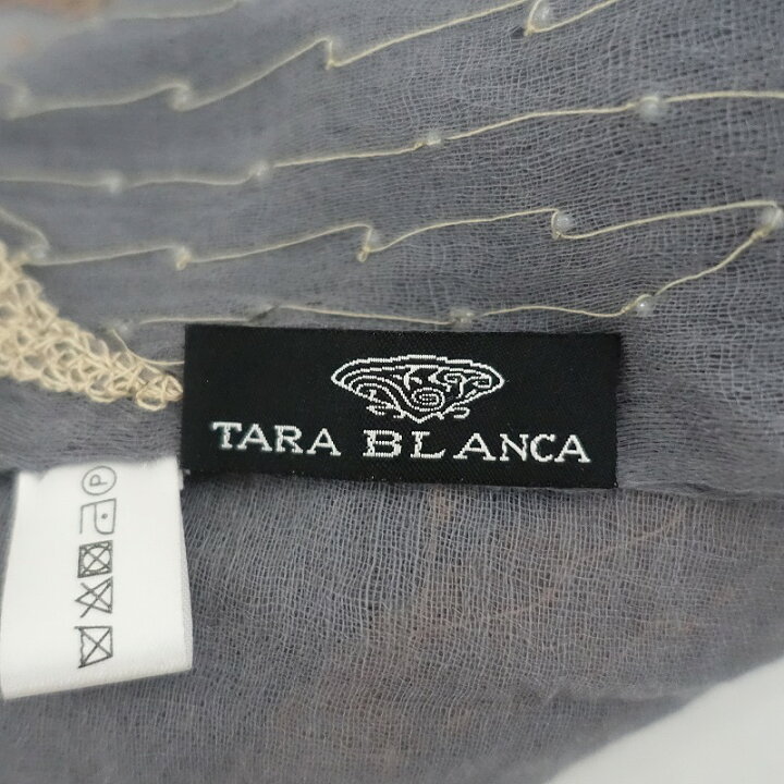 楽天市場】【美品】 ターラブランカ TARA BLANCA 大判ウールストール 