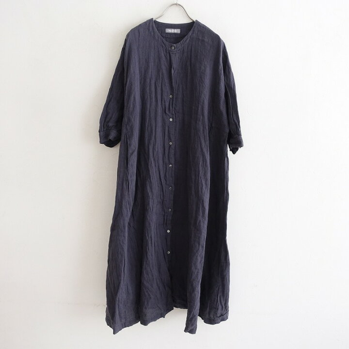 楽天市場】ネストローブ nest Robe リネン異番手ストライプワンピース  