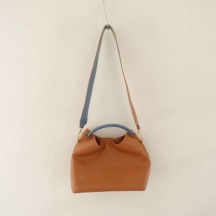楽天市場】【美品】 エレメ Elleme RAISIN LARGE STRAP ハンドバッグ  