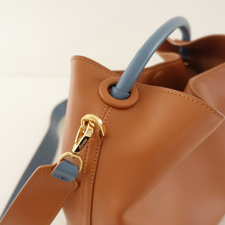 楽天市場】【美品】 エレメ Elleme RAISIN LARGE STRAP ハンドバッグ 