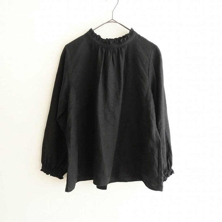 楽天市場】ネストローブ nest Robe リネンスタンドフリルブラウス 