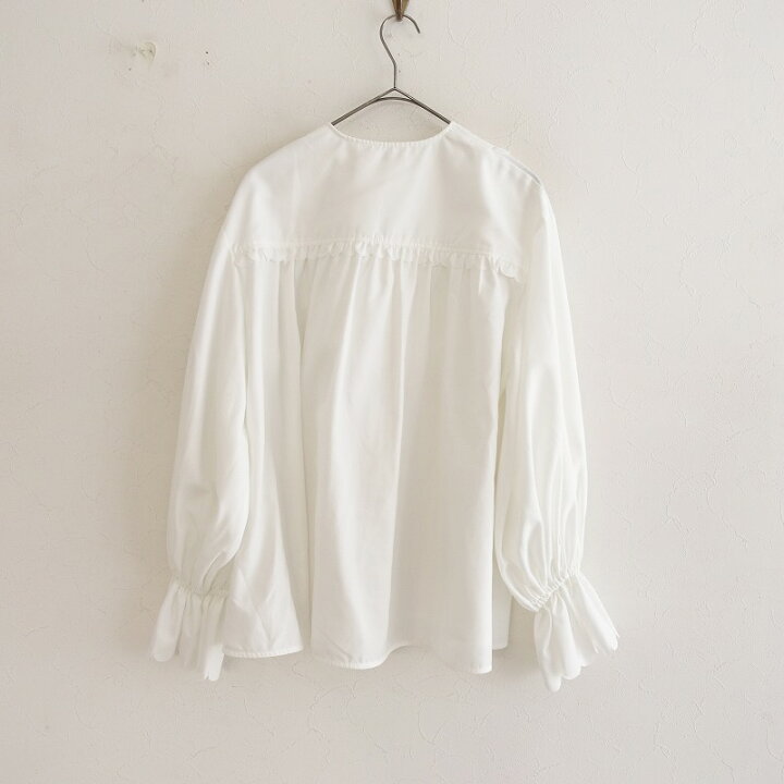 楽天市場】【2022AW/定価2.6万】 ヨリ yori スカラップカットワーク 