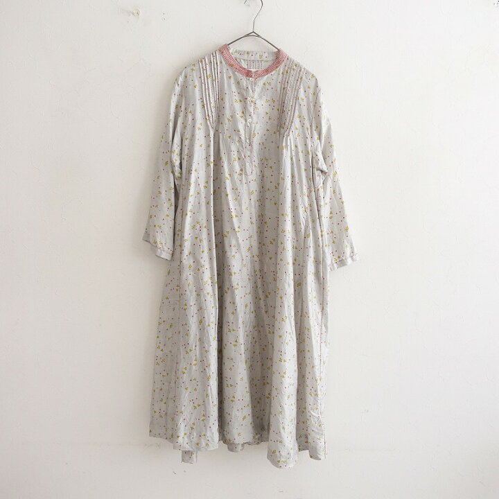 楽天市場】ブノン BUNON シルク総柄ワンピース L【中古】【52F32  