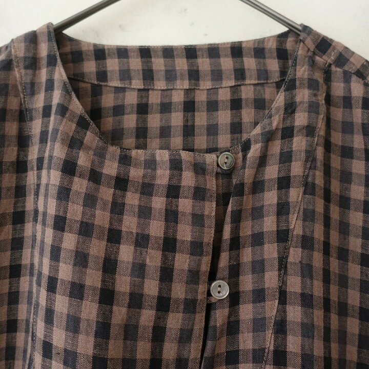 楽天市場】【定価3.3万】 ネストローブ nest Robe リネン先染め  