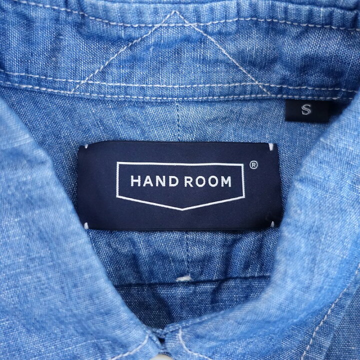 楽天市場】【美品/定価1.8万】 ハンドルーム HAND ROOM インディゴ 