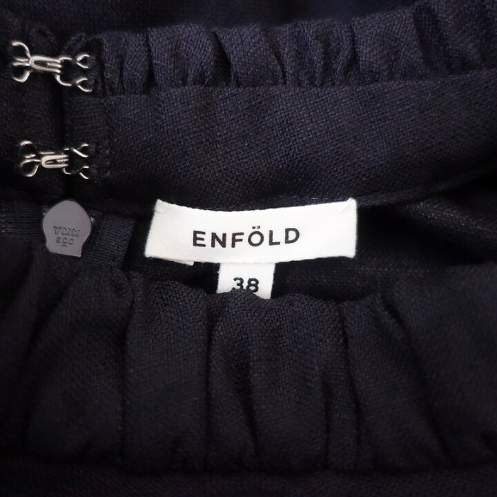 楽天市場】【美品/定価4.1万】 エンフォルド ENFOLD リネンライク立体  