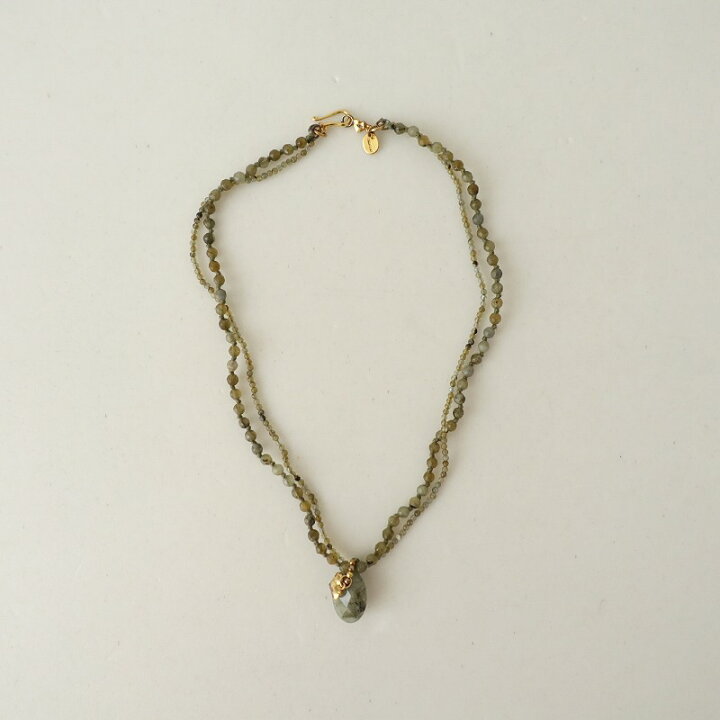 楽天市場】チャンルー CHAN LUU 天然石2連ネックレス【中古】【70G32 