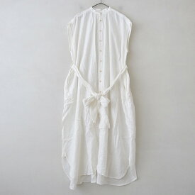 【定価4.9万】 スズキタカユキ suzuki takayuki sleeveless shirt dress スリーブレスシャツドレス -【中古】【20H32】【高価買取中】
