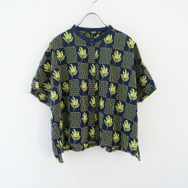 【2023SS/定価1.8万】 マーブルシュッド marble SUD Mimosa Wave shirt -【中古】【21G32】【高価買取中】