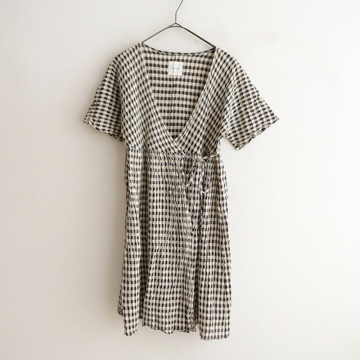 楽天市場】トゥジュー TOUJOURS カシュクールワンピース【中古 
