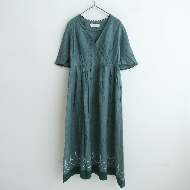 楽天市場】リゼッタ Lisette リネンシャンブレードットブレード刺繍 