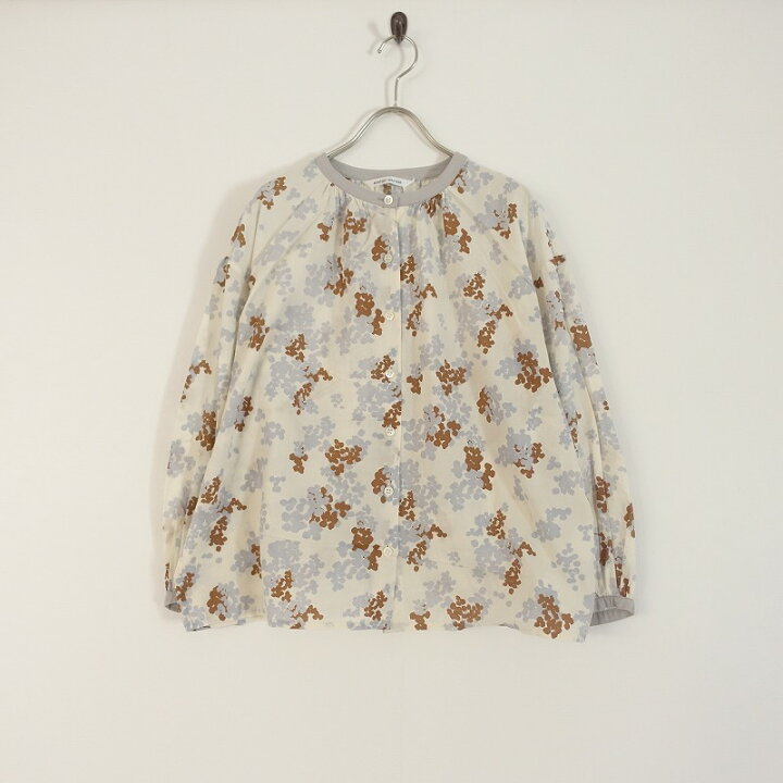 楽天市場】アトリエナルセ atelier naruse cotton総柄プリントブラウス  