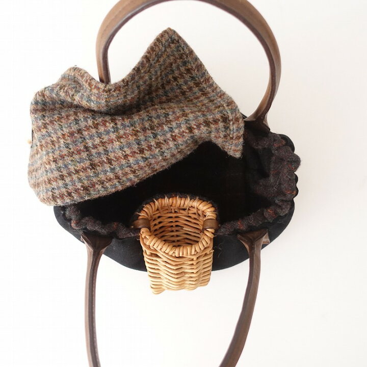 楽天市場】エバゴス×ハリスツイード ebagos × Harris Tweed トートカゴ  