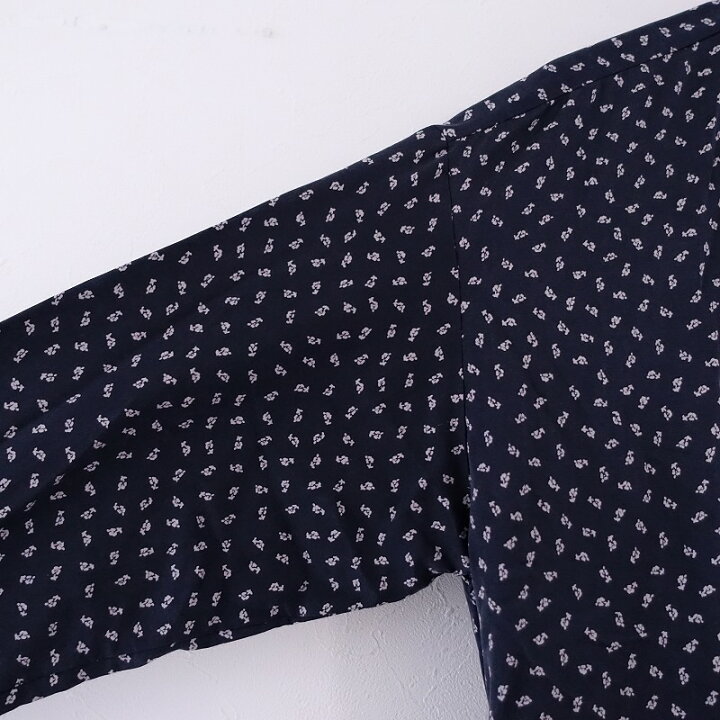 楽天市場】トゥジュー TOUJOURS 総柄プリントコットンシルク  