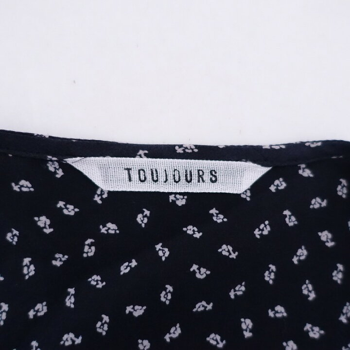 楽天市場】トゥジュー TOUJOURS 総柄プリントコットンシルク  