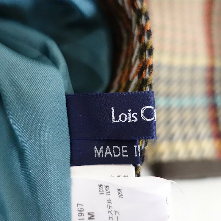 楽天市場】ロイスクレヨン Lois CRAYON チェックAラインシングルコート  