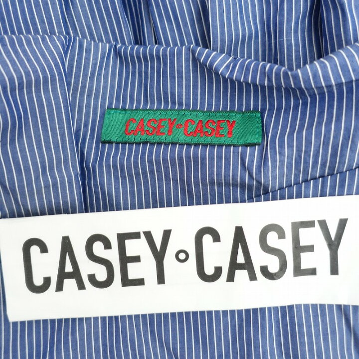 楽天市場】ケイシー ケイシー CASEY CASEY コットンストライプギャザー 