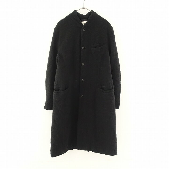 楽天市場】ウティー OUTIL ウールスタンドカラーコート 2【中古  
