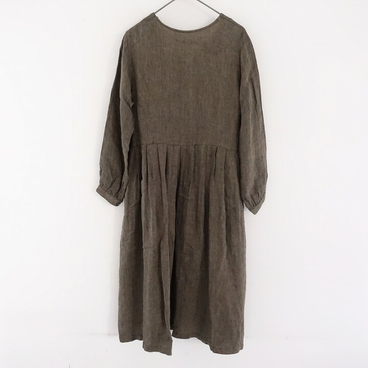 楽天市場】//ネストローブ nest Robe リネンヘリンボーンタック  