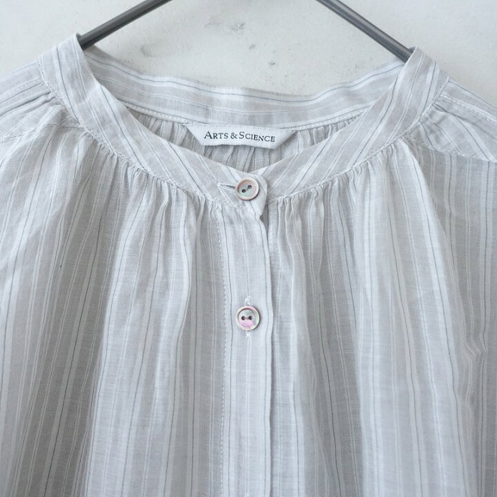 新品2023SS ARTS&SCIENCEアーツアンドサイエンスブラウス