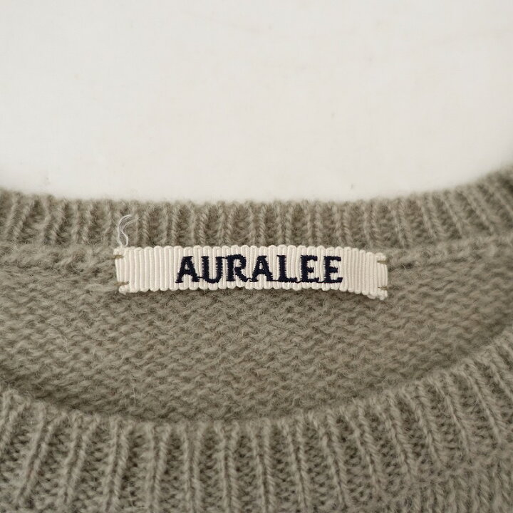 楽天市場】//オーラリー AURALEE ピュアシェットランドウールニット 