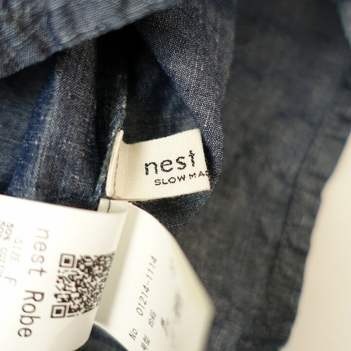 楽天市場】//【定価2.3万】ネストローブ nest Robe コットンリネン 