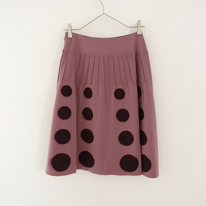 楽天市場】//シビラ Sybilla ウールカシミヤドットデザインスカート M 