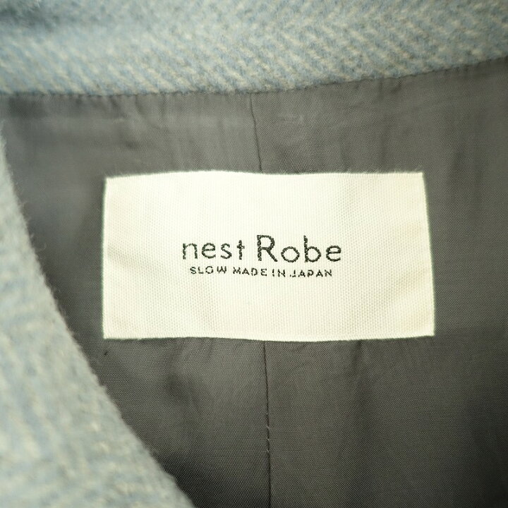 楽天市場】//【定価6万】ネストローブ nest Robe ウールヘリンボーン  