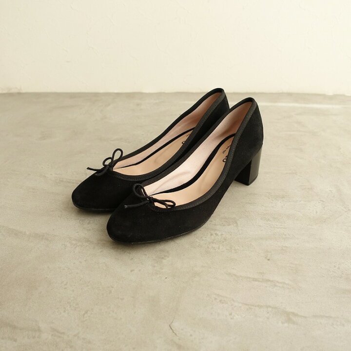 楽天市場】//レペット repetto チャンキーヒールパンプス 37/23.5 37 