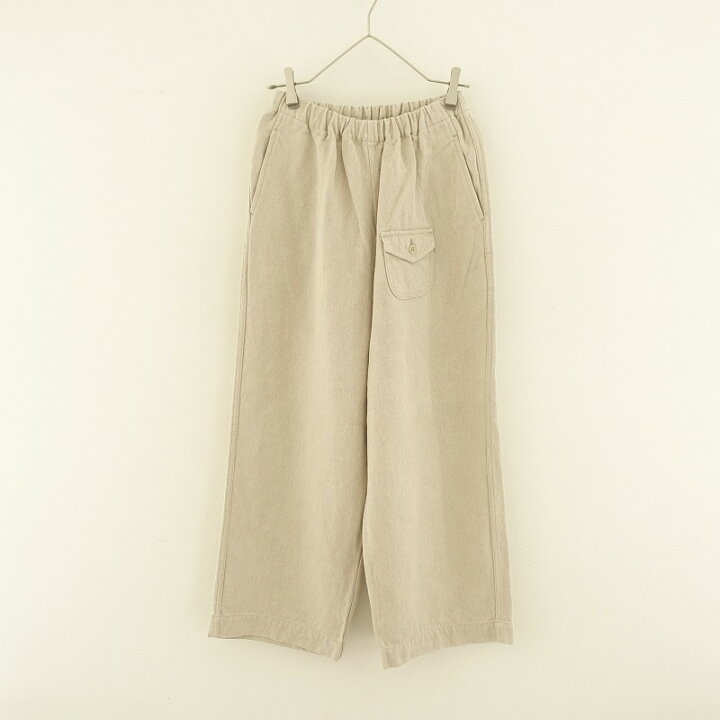 楽天市場】//【美品】 ゴーシュ ハイカウントリネンワイドパンツ 2  