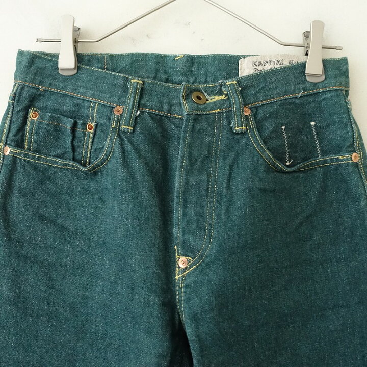 楽天市場】//キャピタル KAPITAL ストレートデニムパンツ 30 【中古 