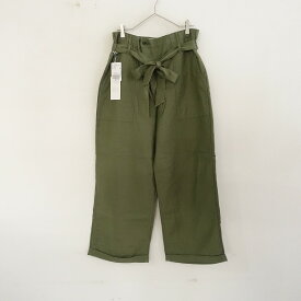 //【未使用/定価2.5万】IENA購入/ジェーンスミス JANE SMITH BELT BAKER PANTS ベイカーパンツ 38 【中古】【71L32】