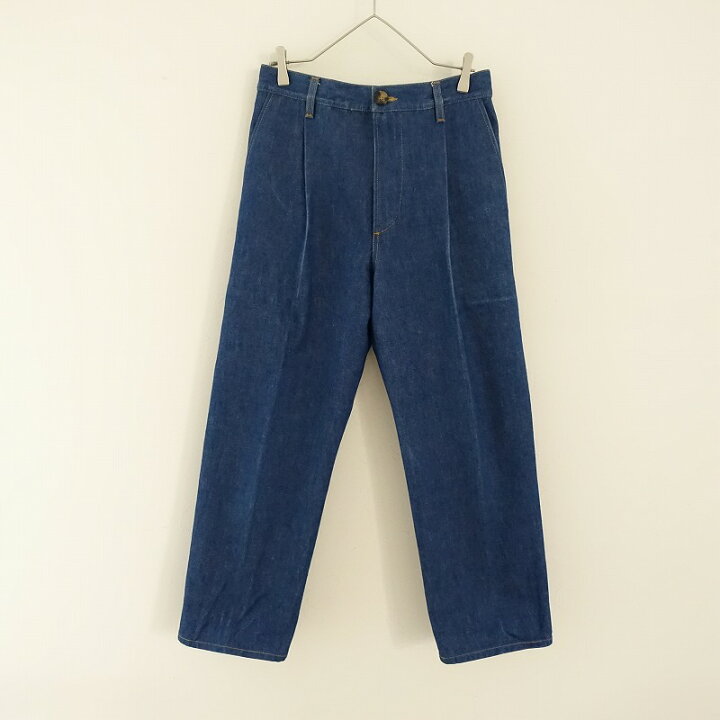 楽天市場】//クリスタセヤ cristaseya BLEACHED DENIM PLEATED 