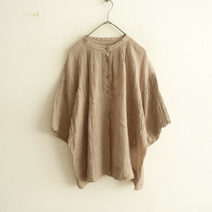 楽天市場】//ハグオーワー Hug O War リネンガーゼバルーンスリーブ  