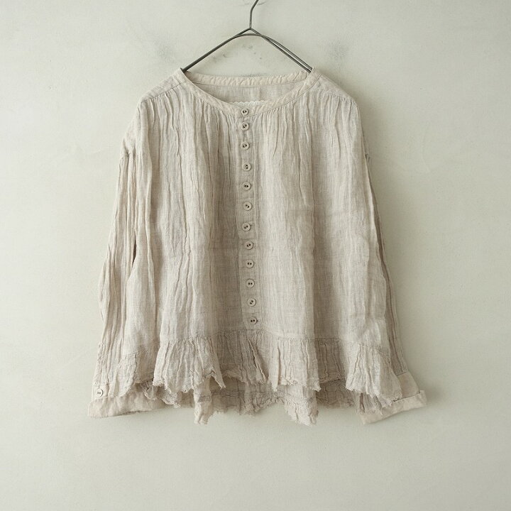 楽天市場】//ガサ GASA リネンブラウス - 【中古】【02L32
